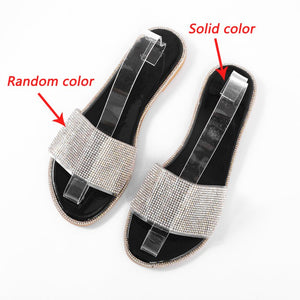 Hot Drilling Simple Casual Slippers