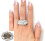 Oval Shape Cocktail Ring